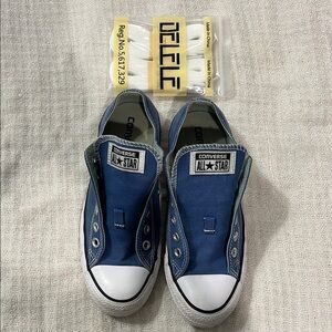 Converse Kids Blue All Star Shoes